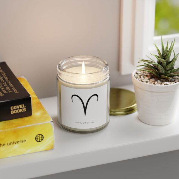 Zodiac Moods Scented Flames, Coconut Apricot Wax (4oz, 9oz) - Image 40