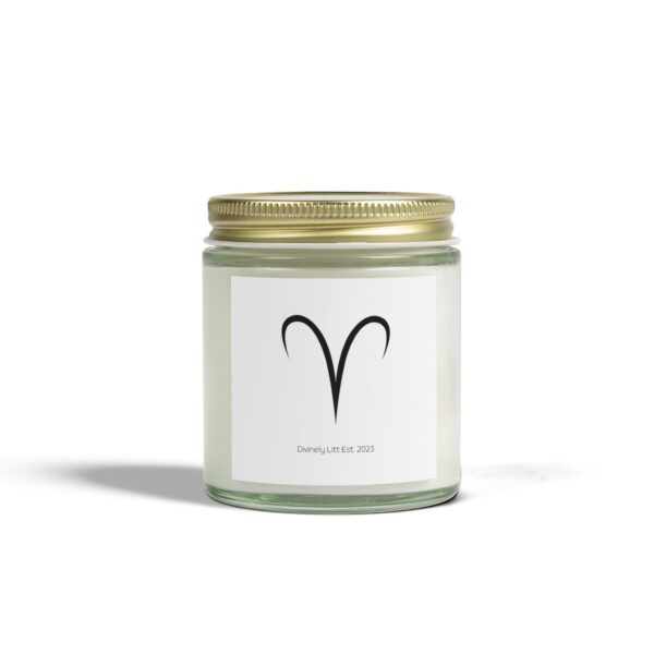 Zodiac Moods Scented Flames, Coconut Apricot Wax (4oz, 9oz) - Image 12