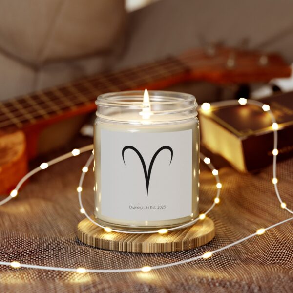 Zodiac Moods Scented Flames, Coconut Apricot Wax (4oz, 9oz) - Image 39