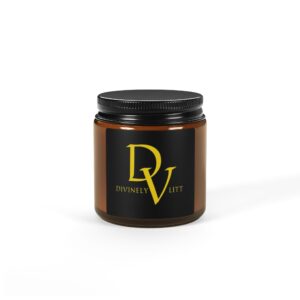 Divinely Litt DVL Flame (Multi-Size, Amber Jar)