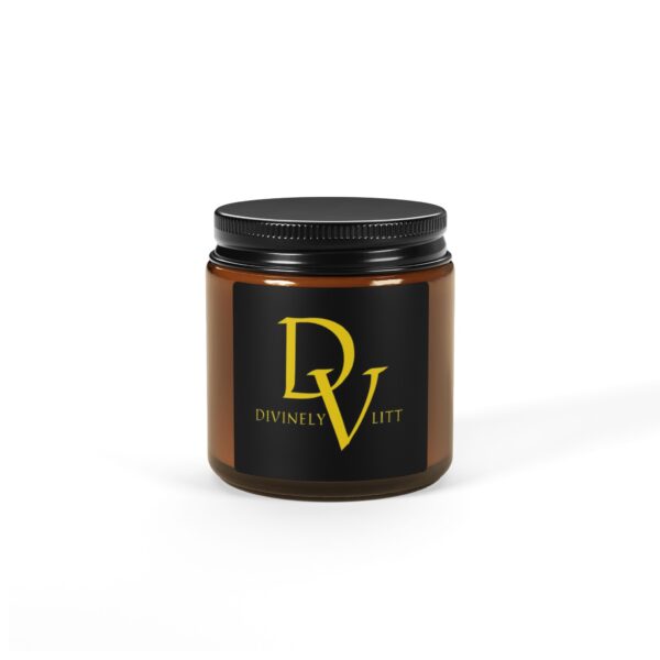 Divinely Litt DVL Flame (Multi-Size, Amber Jar)